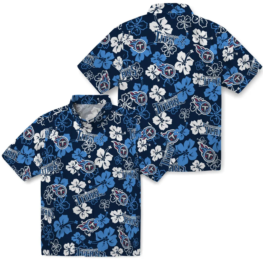 Tennessee Titans Hibiscus Bloom Hawaiian Shirt – Moonbestprint