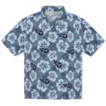 Tennessee Titans Hawaiian Shirt - Hibiscus Cluster | Moonbestprint