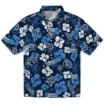 Tennessee Titans Hawaiian Shirt - Hibiscus Flower Design | Moonbestprint