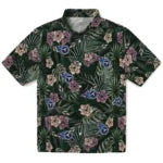 Tennessee Titans Hawaiian Shirt - Hibiscus Leaves Pattern | Moonbestprint