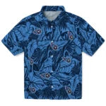 Tennessee Titans Hawaiian Shirt - Monstera Layer | Moonbestprint