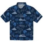 Tennessee Titans Hawaiian Shirt - Palm And Clouds | Moonbestprint