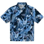 Tennessee Titans Hawaiian Shirt - Palm Leaves | Moonbestprint
