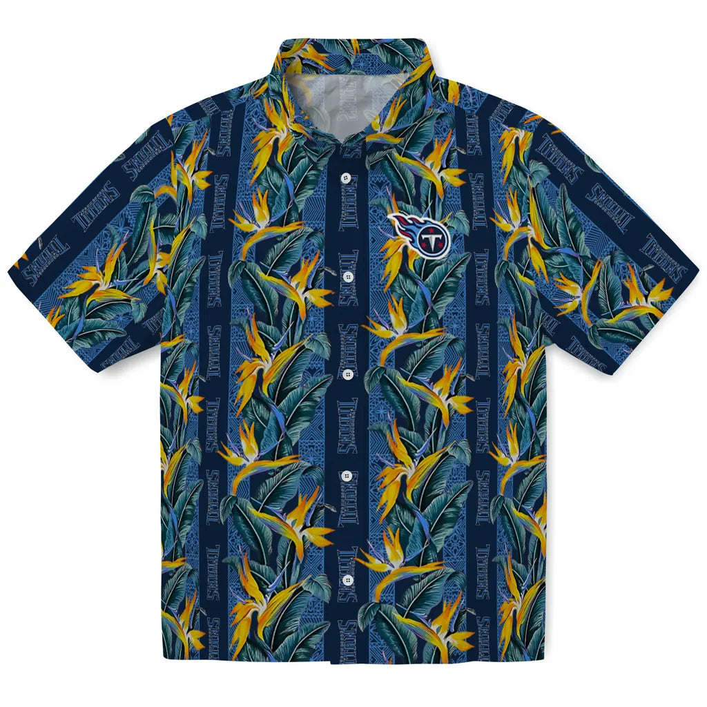 Tennessee Titans Hawaiian Shirt - Paradise Vines | Moonbestprint