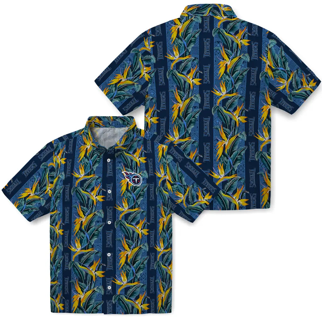 Tennessee Titans Hawaiian Shirt - Paradise Vines | Moonbestprint