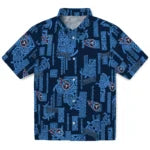 Tennessee Titans Hawaiian Shirt - Turtle Lines | Moonbestprint