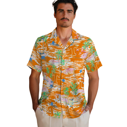 Tennessee Volunteers Flamingo Retreat 2026 Hawaiian Shirt – Moonbestprint
