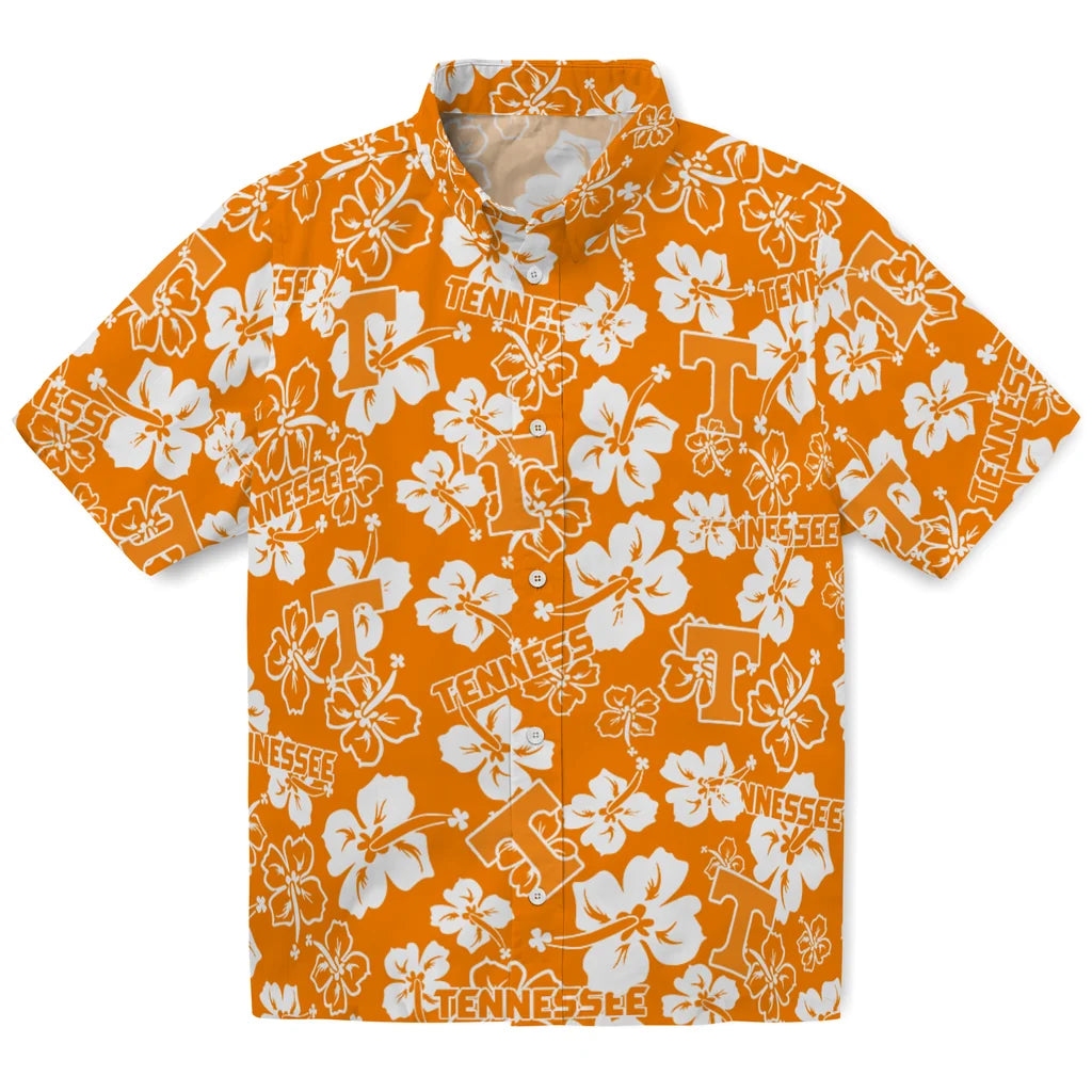 Tennessee Volunteers Hibiscus Bloom Hawaiian Shirt – Moonbestprint