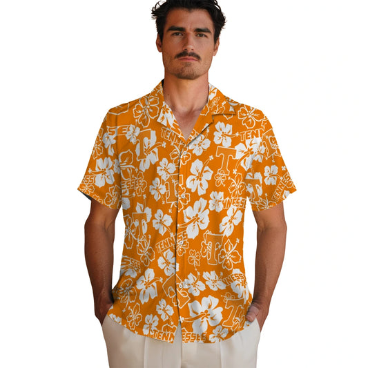 Tennessee Volunteers Hibiscus Bloom Hawaiian Shirt – Moonbestprint