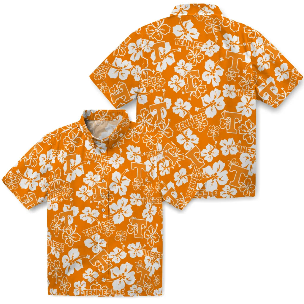 Tennessee Volunteers Hibiscus Bloom Hawaiian Shirt – Moonbestprint