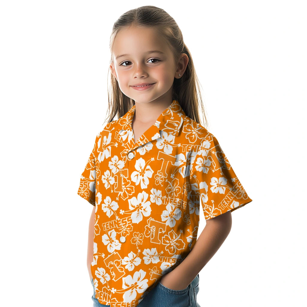 Tennessee Volunteers Hibiscus Bloom Hawaiian Shirt – Moonbestprint
