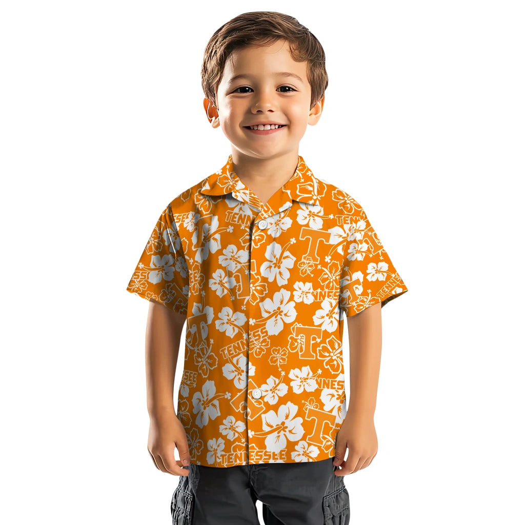 Tennessee Volunteers Hibiscus Bloom Hawaiian Shirt – Moonbestprint