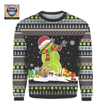 Tennis Snowman Ugly 3D Xmas Sweater ? Usalast