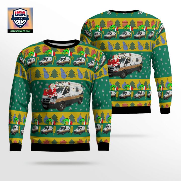 Texas Acadian Ambulance Christmas Sweater 3D ? DY01 ? Usalast