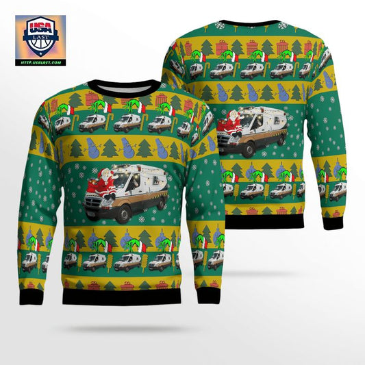 Texas Acadian Ambulance Christmas Sweater 3D ? DY01 ? Usalast