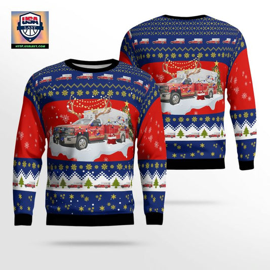 Texas Corpus Christi Fire Rescue AOP Sweater ? Usalast