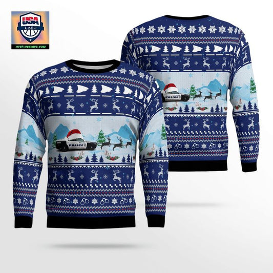 Texas Dallas Police Department Christmas Sweater 3D ? Usalast