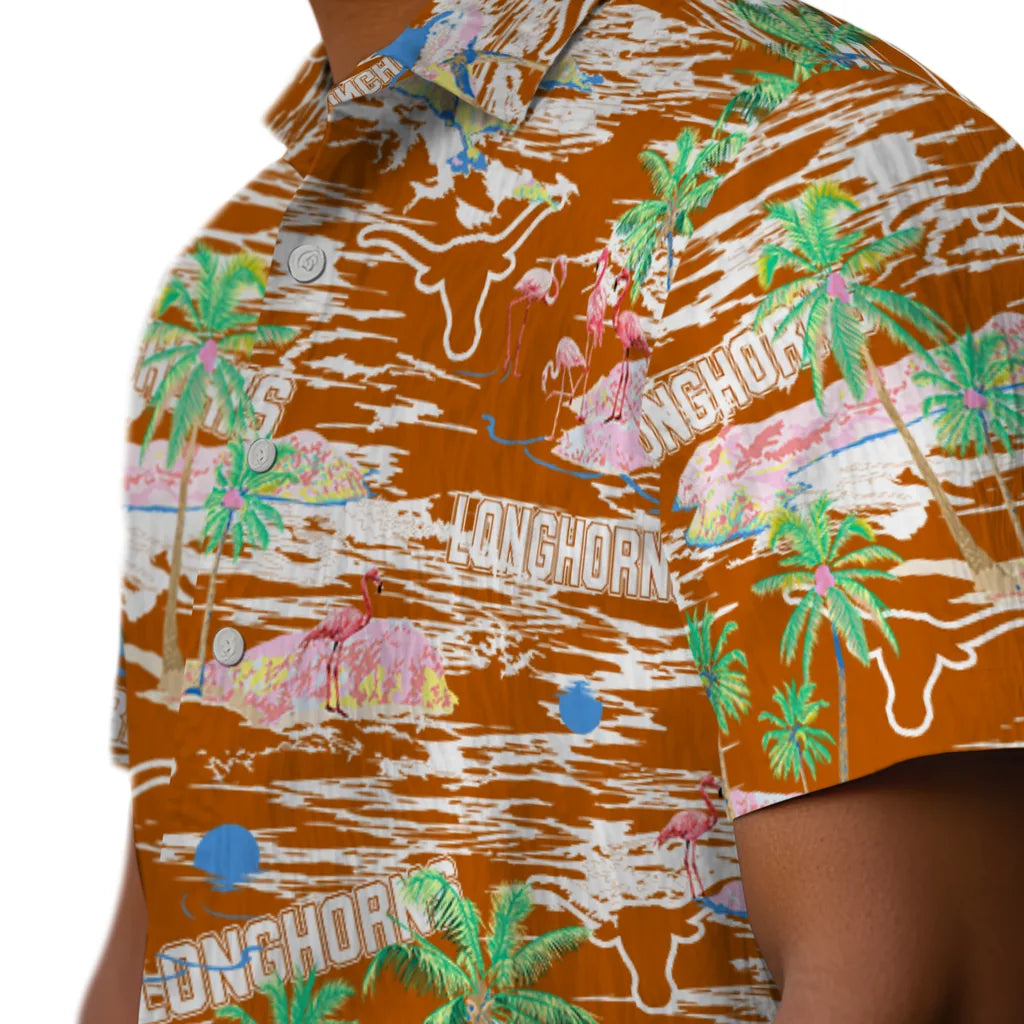 Texas Longhorns Flamingo Retreat 2026 Hawaiian Shirt – Moonbestprint