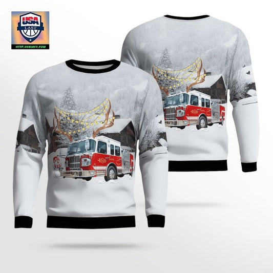Texas Lubbock Fire Rescue AOP Sweater ? Usalast