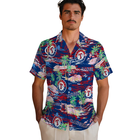 Texas Rangers Flamingo Retreat 2026 Hawaiian Shirt – Moonbestprint