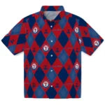 Texas Rangers Hawaiian Shirt - Golfing Plaid | Moonbestprint