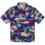 Texas Rangers Hawaiian Shirt - Hawaii Island | Moonbestprint