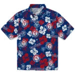 Texas Rangers Hibiscus Bloom Hawaiian Shirt – Moonbestprint