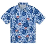 Texas Rangers Hawaiian Shirt - Hibiscus Blooms | Moonbestprint