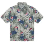 Texas Rangers Hawaiian Shirt - Hibiscus Designs | Moonbestprint