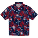 Texas Rangers Hawaiian Shirt - Hibiscus Exotic | Moonbestprint