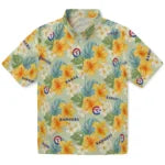 Texas Rangers Hawaiian Shirt - Hibiscus Mood | Moonbestprint