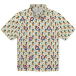 Texas Rangers Hawaiian Shirt - Pineapple Delight | Moonbestprint