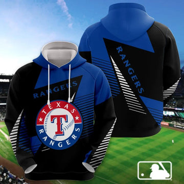 Texas Rangers Printed MLB All Over Print Hoodie -Moonbestprint