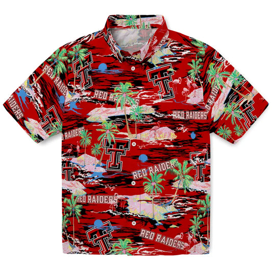 Texas Tech Raiders Flamingo Retreat 2026 Hawaiian Shirt – Moonbestprint