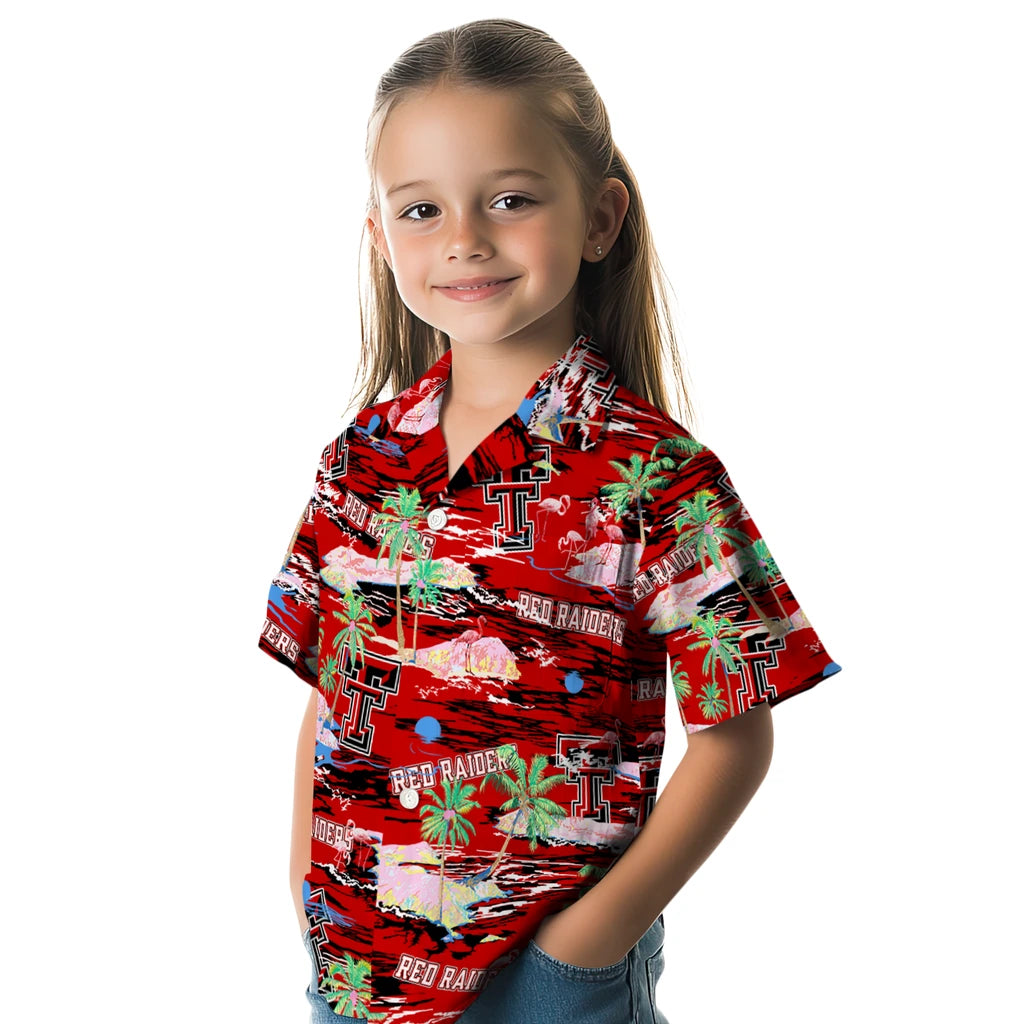 Texas Tech Raiders Flamingo Retreat 2026 Hawaiian Shirt – Moonbestprint