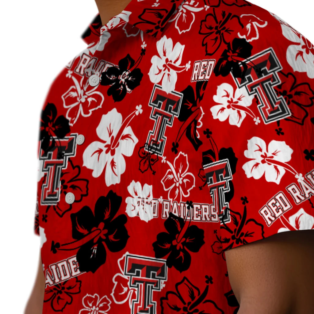 Texas Tech Raiders Hibiscus Bloom Hawaiian Shirt – Moonbestprint