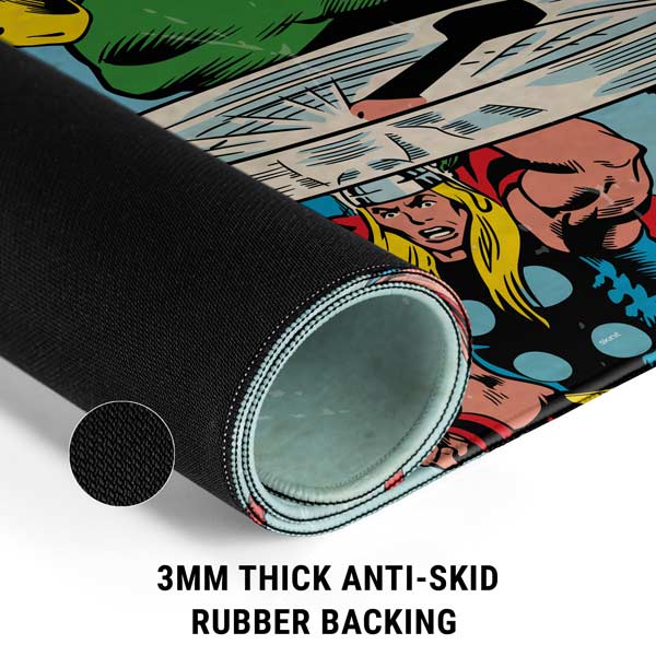 Marvel Classic Comics The Avengers Gaming Mouse Pad Moonbestprint
