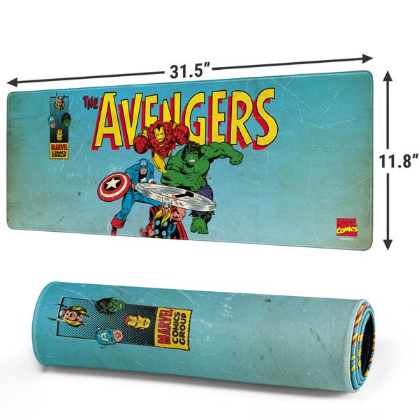 Marvel Classic Comics The Avengers Gaming Mouse Pad Moonbestprint