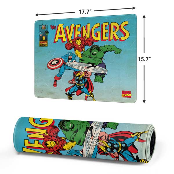 Marvel Classic Comics The Avengers Gaming Mouse Pad Moonbestprint