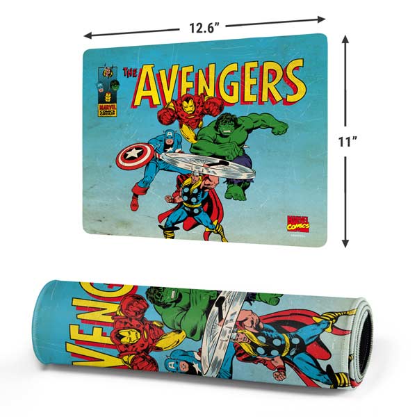 Marvel Classic Comics The Avengers Gaming Mouse Pad Moonbestprint