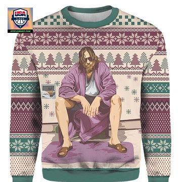 The Big Lebowski Ugly Christmas 3D Sweater ? Usalast