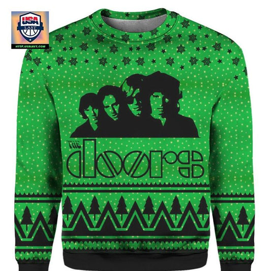 The Doors Band 3D Print Ugly Christmas Sweater Hoodie ? Usalast