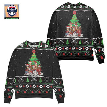The Foo Fighters Band Music Chibi Ugly Christmas Sweater ? Usalast
