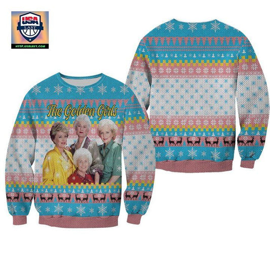 The Golden Girls Fan Christmas Knitting Pattern Sweater 3D Sweater ? Usalast