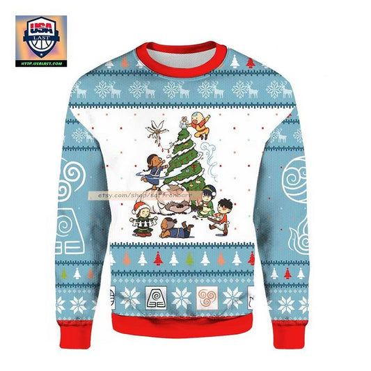 The Last Airbender Avatar Ugly 3D Christmas 2022 Sweater ? Usalast