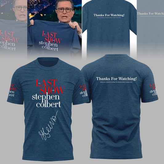 The Late Show with Stephen Colbert Limited Edition TShirt | JW48 Moonbestprint