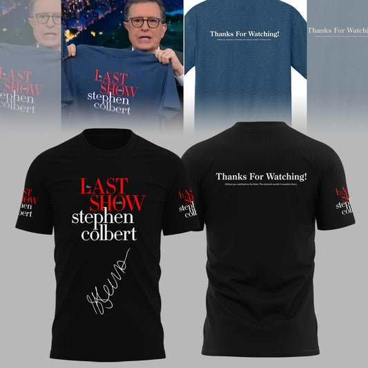 The Late Show with Stephen Colbert Limited Edition TShirt | UE17 Moonbestprint