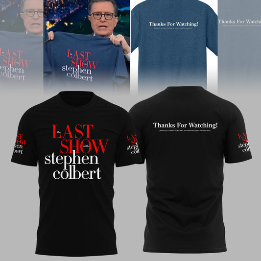 The Late Show with Stephen Colbert Shirt Limited Edition 2026 | CO92 Moonbestprint