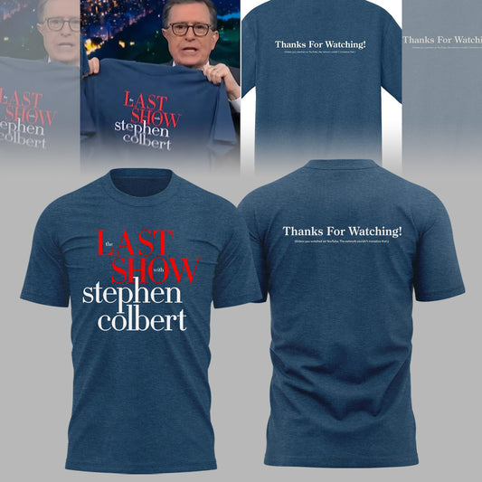 The Late Show with Stephen Colbert Shirt Limited Edition 2026 | WI79 Moonbestprint