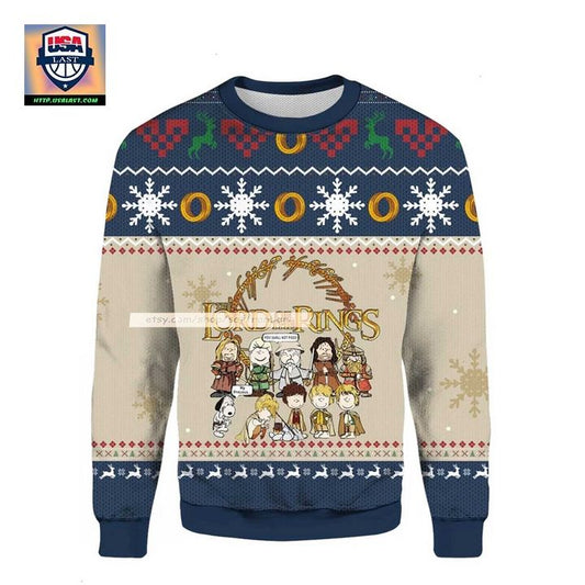 The Lord of Rings Ugly Christmas 3D Sweater ? Usalast